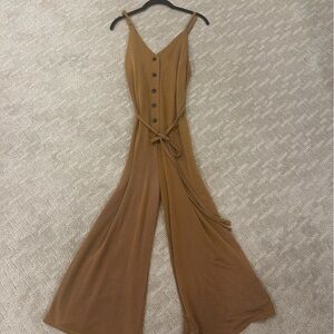 Striped jumpsuit petite